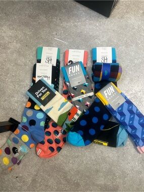 Lot of happy socks for men -9 pairs